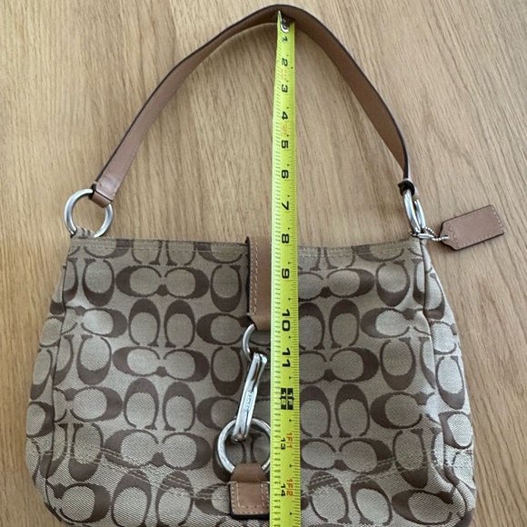 Coach monogram shoulder bag - Picture 8 of 12
